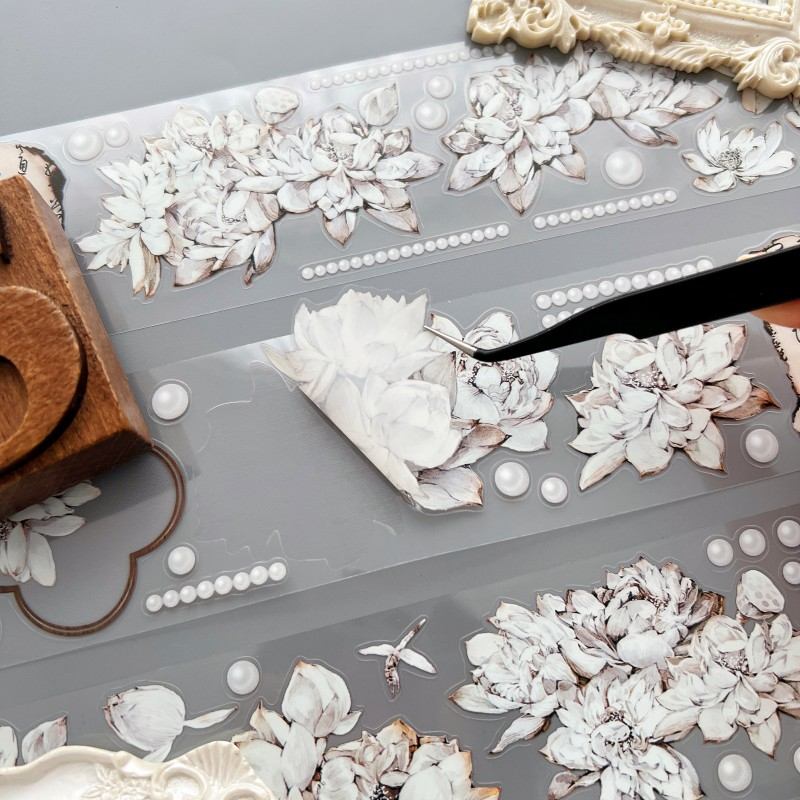 Pearl Lotus PET Tape | Fan Hua