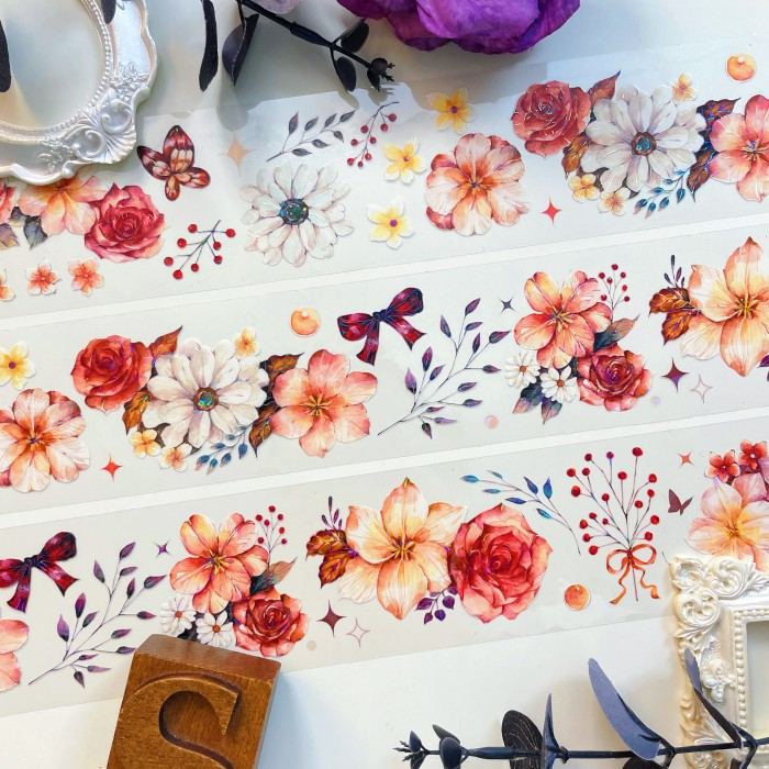 Chestnut Fall PET Tape | Mujie Studio