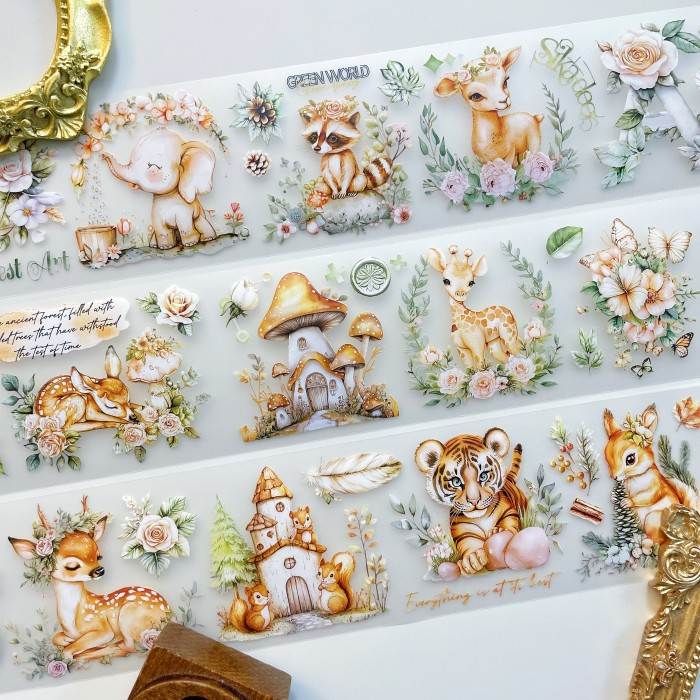 Moss Beasts Tape Roll | WUBAO