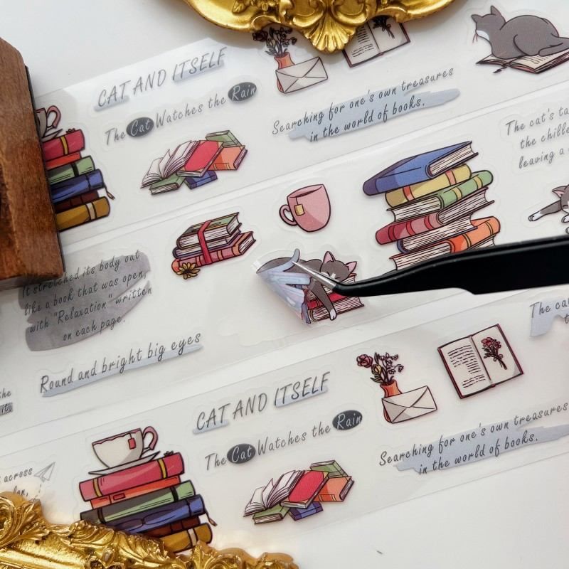 Cat Storyhouse PET Tape Roll