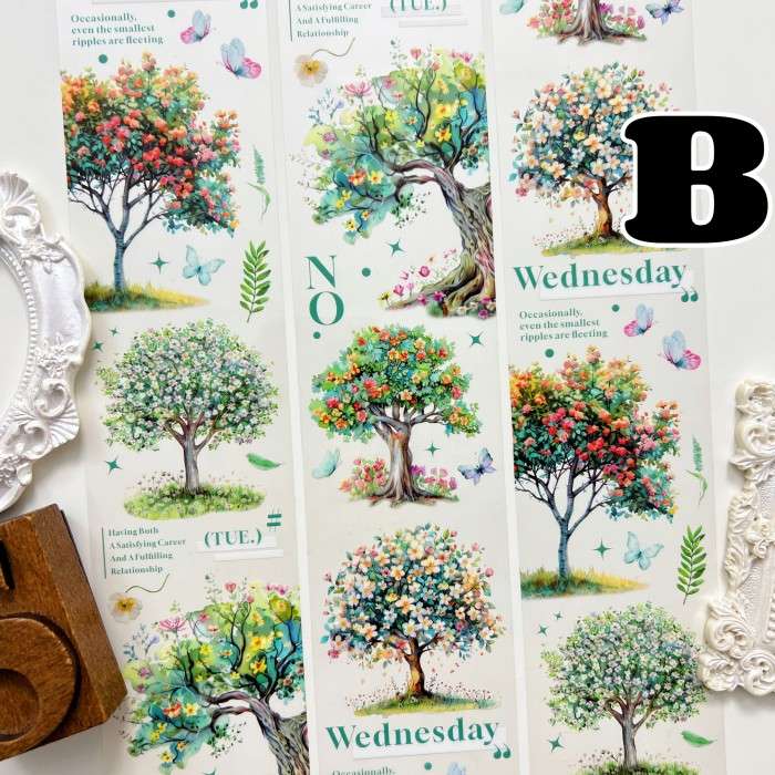 Blossom Forest PET Tape Roll
