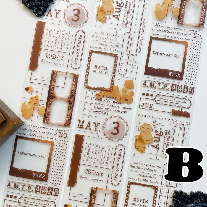 Collage Diary PET Tape Roll
