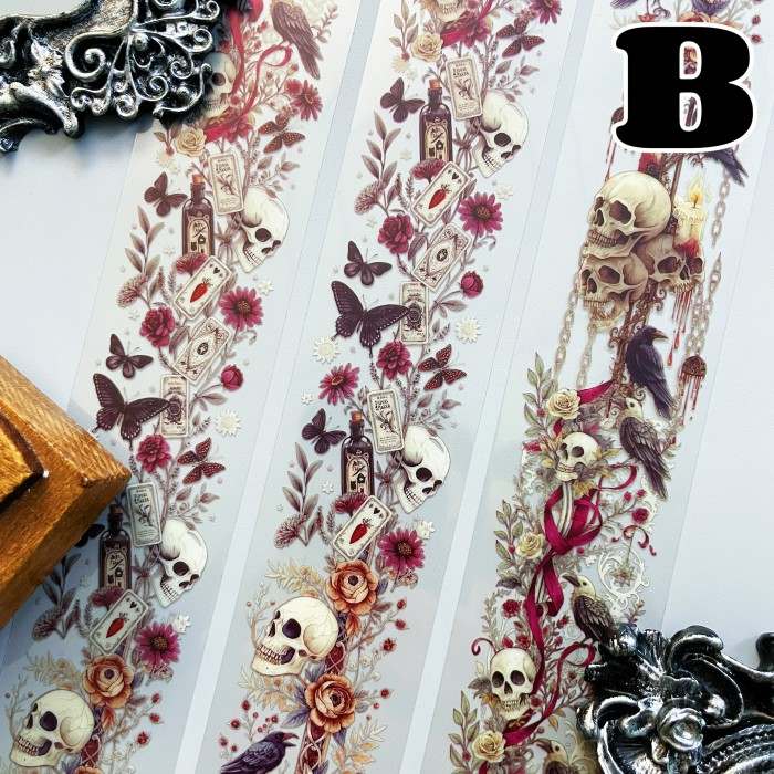 Dark Night Rose PET Tape Roll