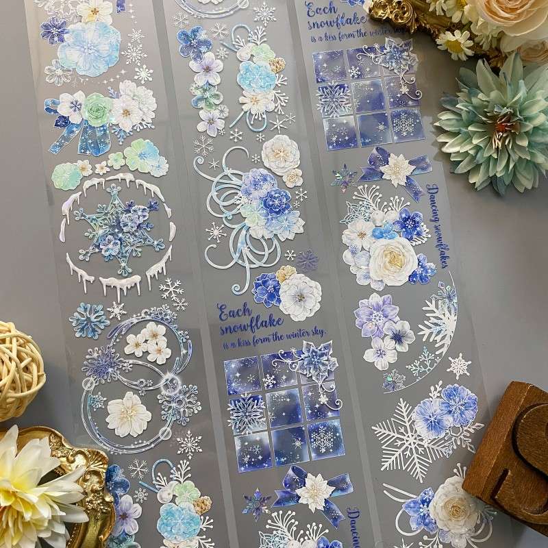 Petal Snow PET Tape | Time Gird