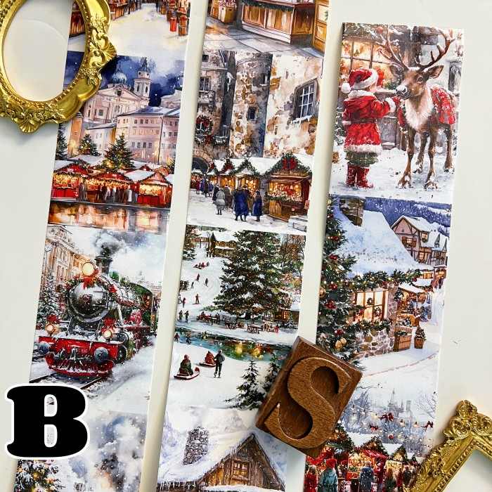 Christmas City Washi Tape Roll
