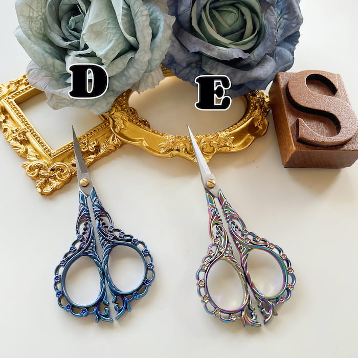 Sewing Embroidery Scissor Blossom Style