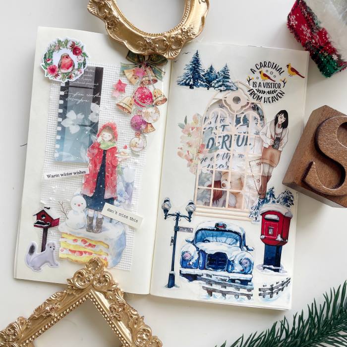 Northern Snowfall PET Tape | OKMT