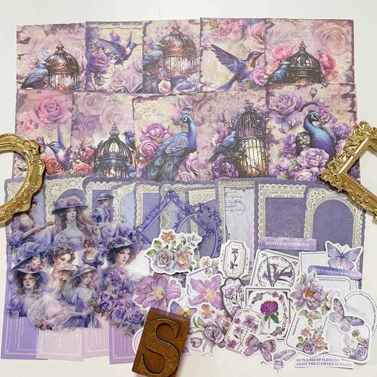 Lilac Ephemera Mystery Kit