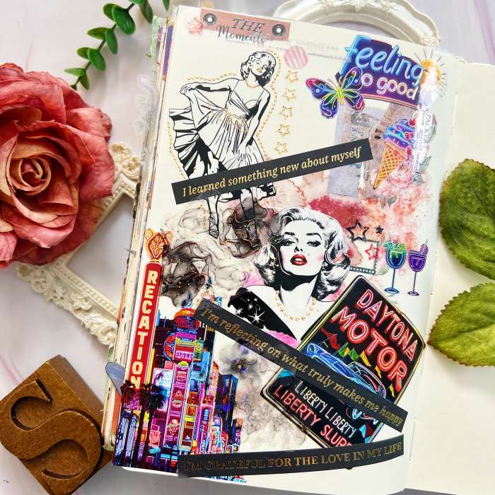 Text Art Sticker Book 40Sheets