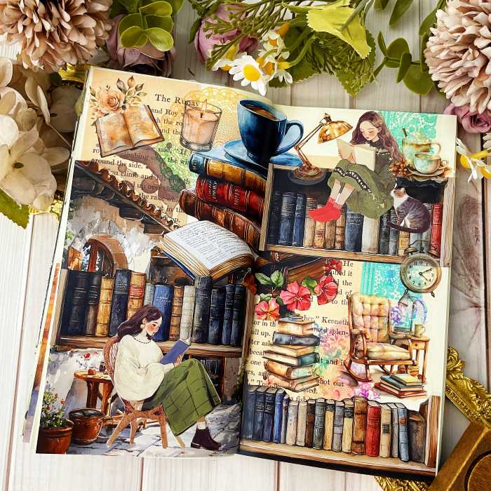 Gentle Study Ephemera Mystery Kit 85PCS