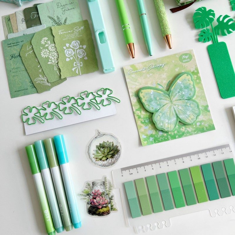 Sage Green Bookish Box