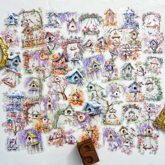 Chirping Cottage Sticker 60PCS