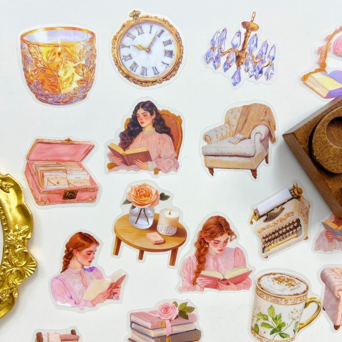 Idyllic Read Sticker 25PCS