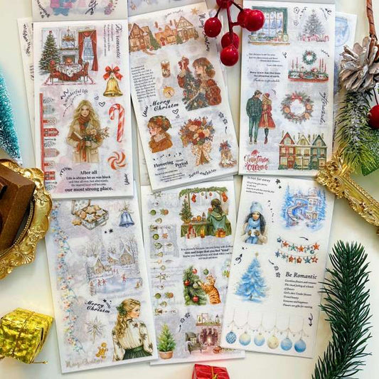 Christmas Gift Book Sticker Book 18Sheets