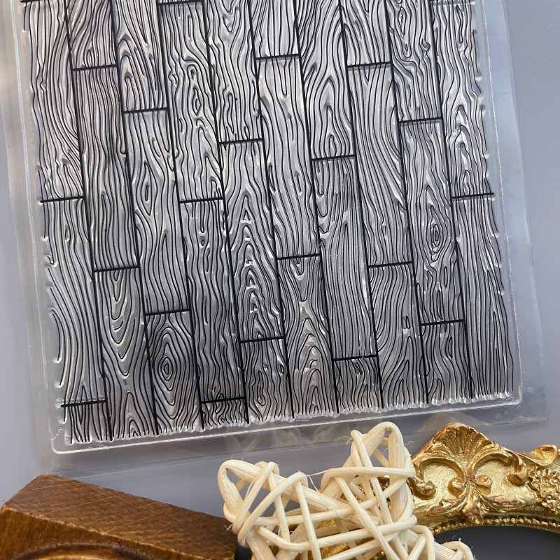 Grain Timber Clear Stamp