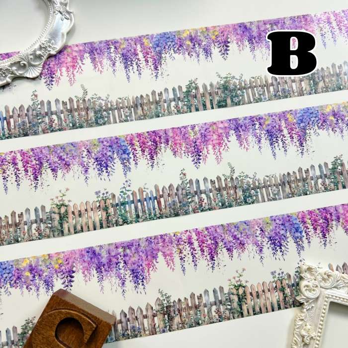 Parallel Scenery PET Tape Roll