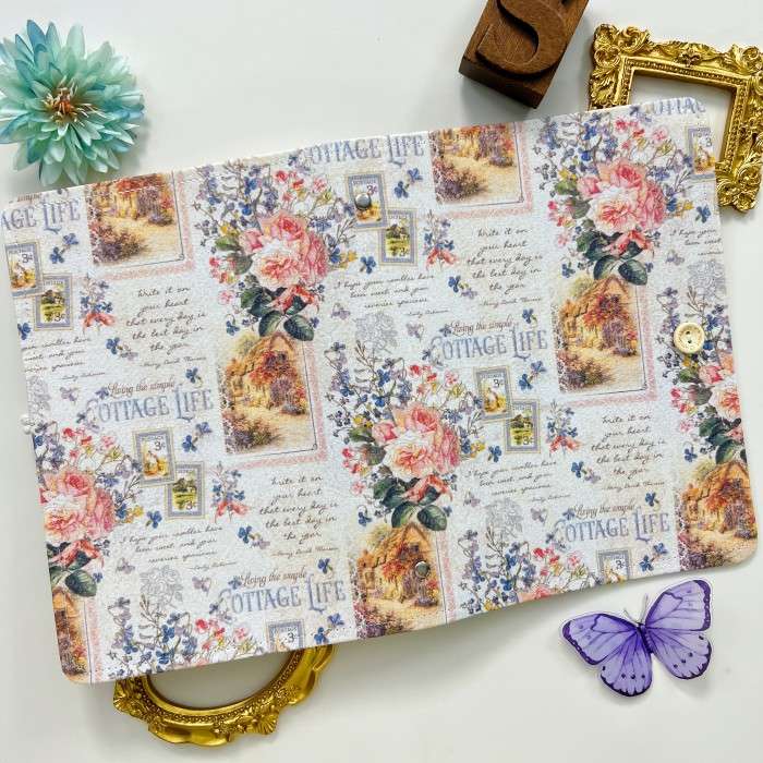 Warm Blush Loose-Leaf Journal