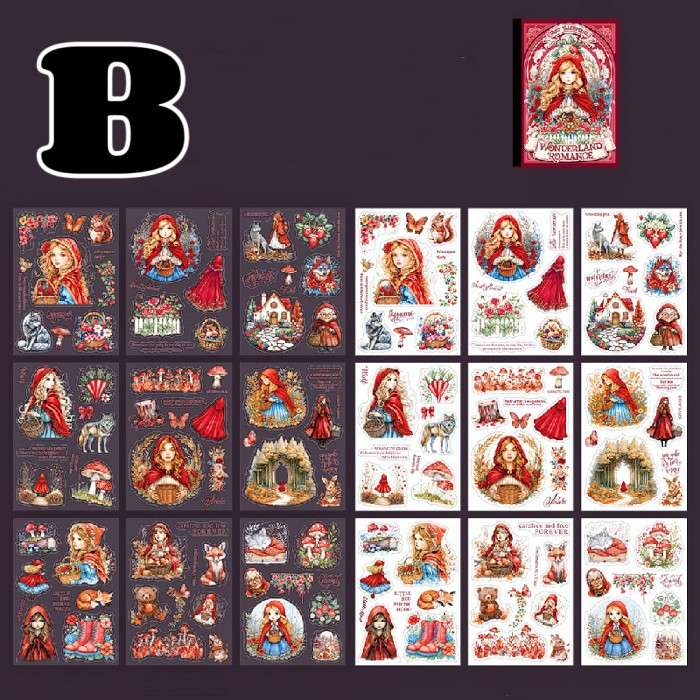 Fairy Tale Sequels Sticker Book 18Sheets