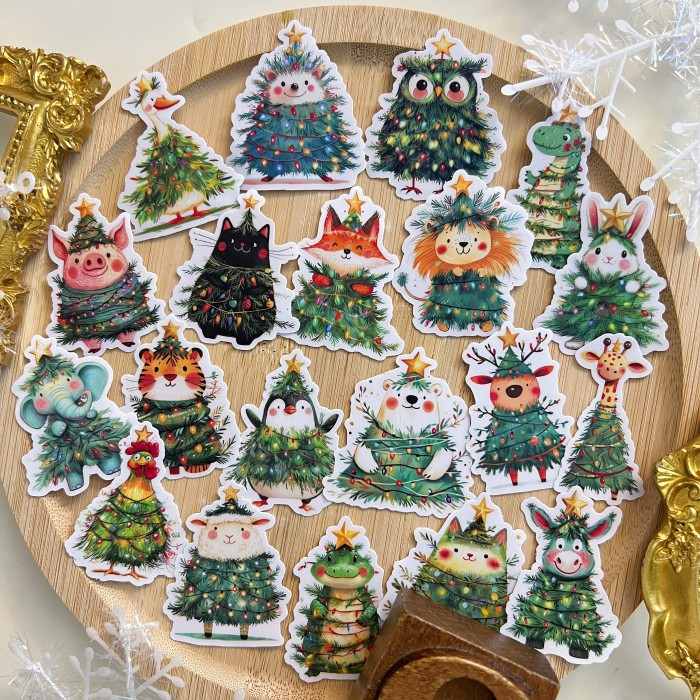 Festive Creatures Sticker 20PCS