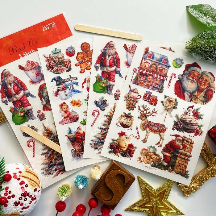 Holiday Cookie Transfer Sticker