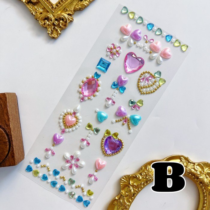 Gemstone Decals 3D Sticker