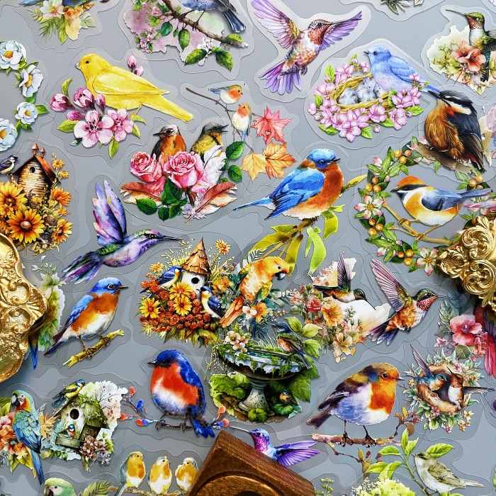 Bird Collection Sticker 90PCS