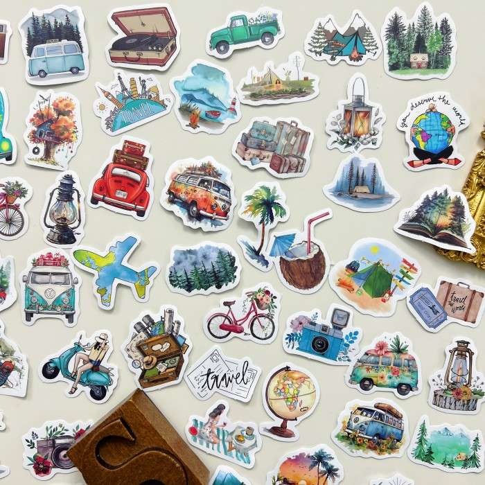 Trailblazing Sticker 100PCS