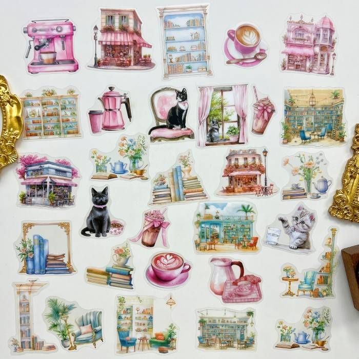 Meow Break Sticker 30PCS
