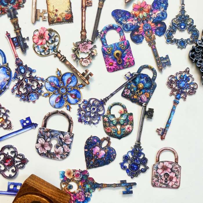 Lost Key Sticker 60PCS