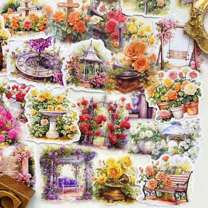 Rose Manor Sticker 60PCS