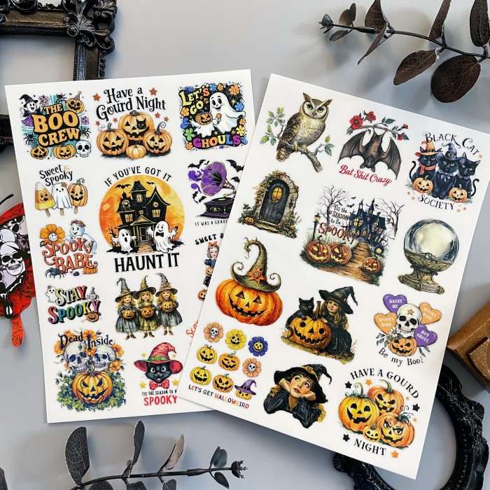 Creepy Fun Transfer Sticker