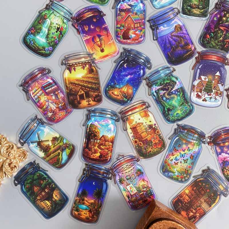 Fantasy Bottle Sticker 50PCS