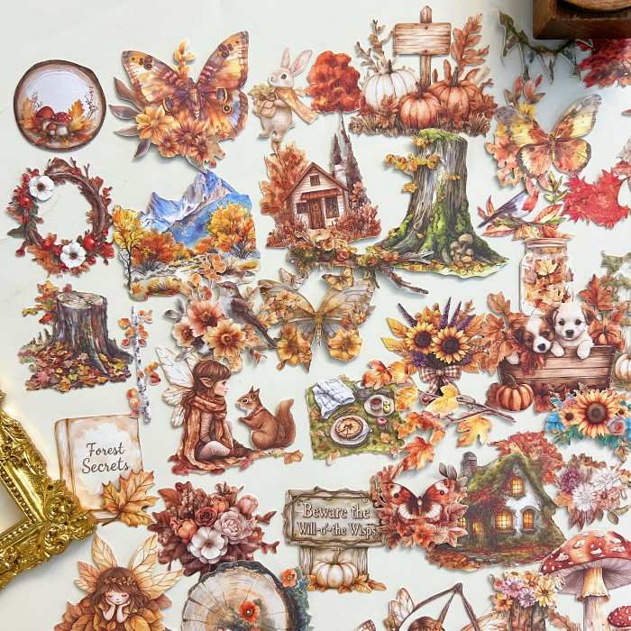 Autumn Notes Sticker 120PCS