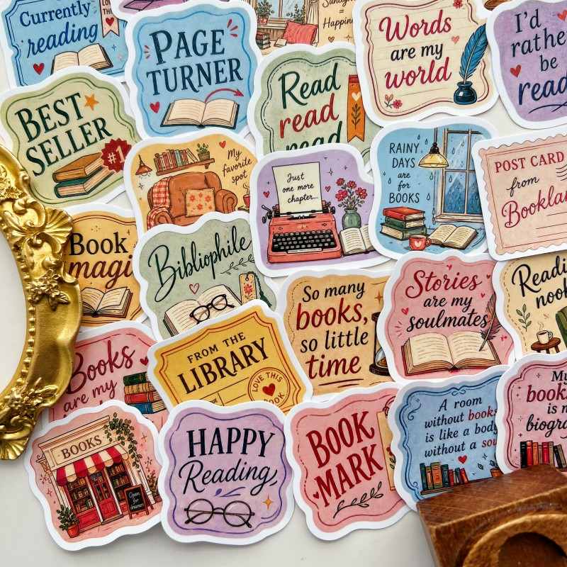 Bookplate Sticker 50PCS