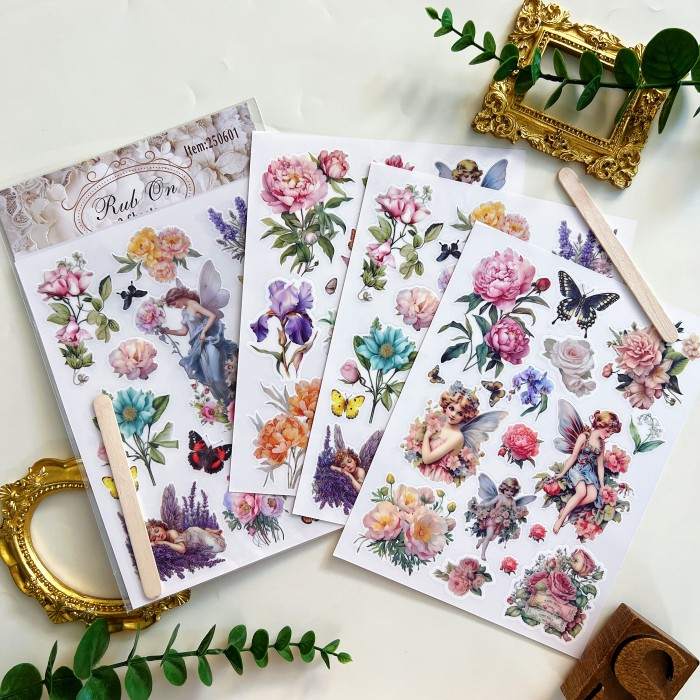 Femme Flora Transfer Sticker