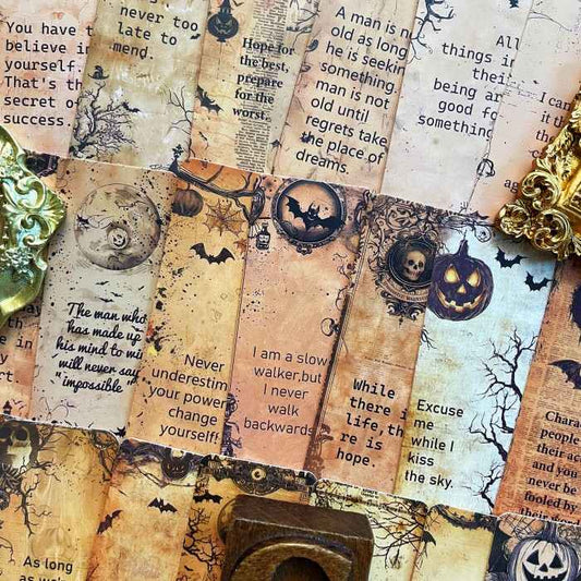 Spooky Tales Note Paper 30PCS