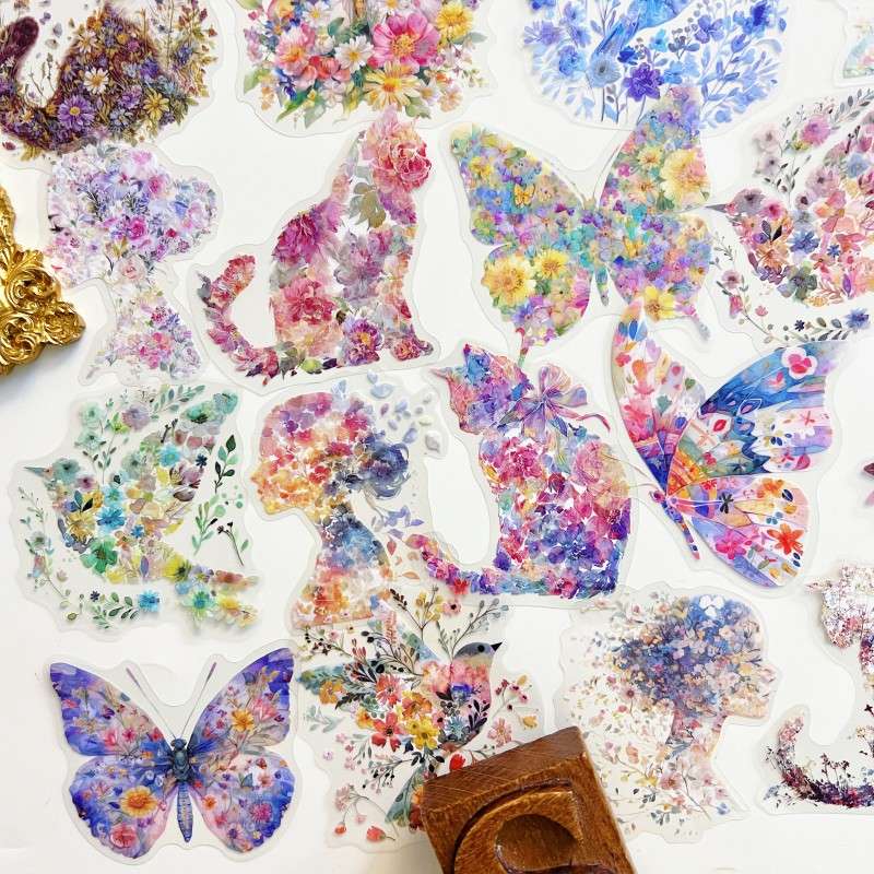 Flower World Sticker 40PCS