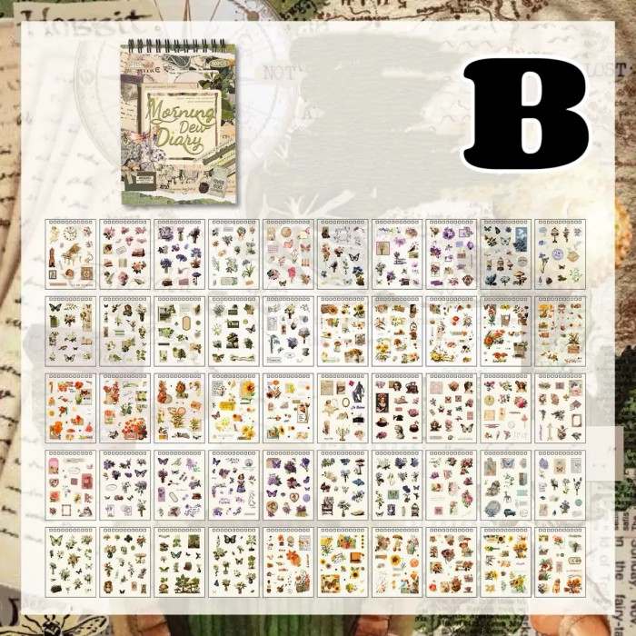Classic Codex Sticker Book 50Sheets