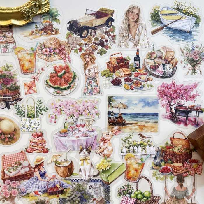 Leisure Life Sticker 90PCS