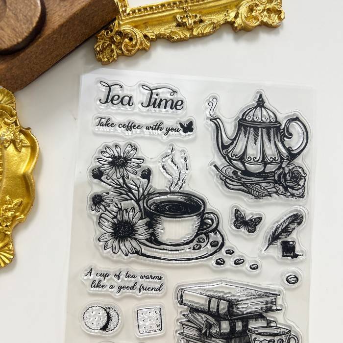 Tea Break Clear Stamp