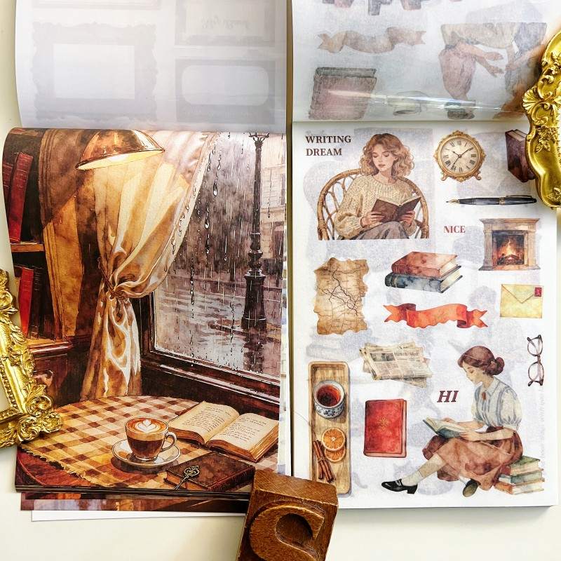 Time Chapter Washi Sticker Book 50Sheets