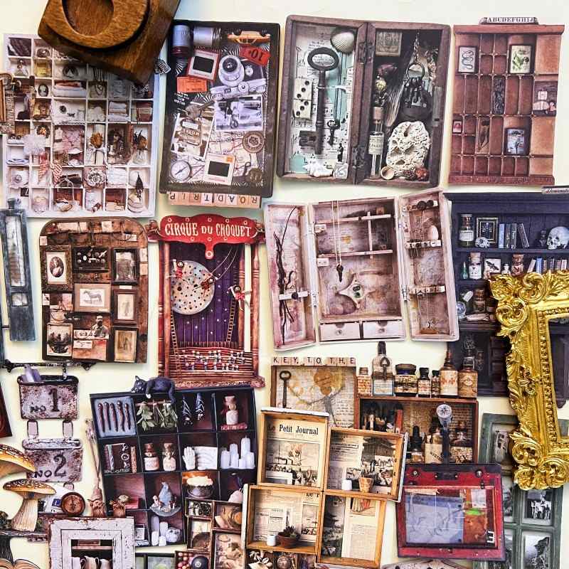 Retro Photos Sticker 60PCS