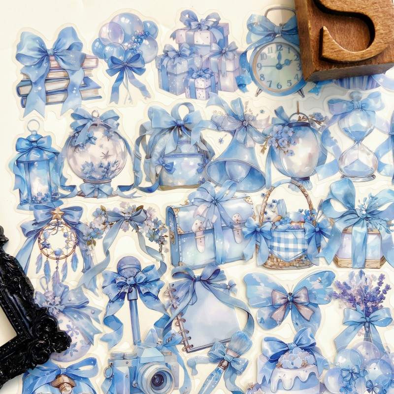 Blue Devotion Sticker 53PCS