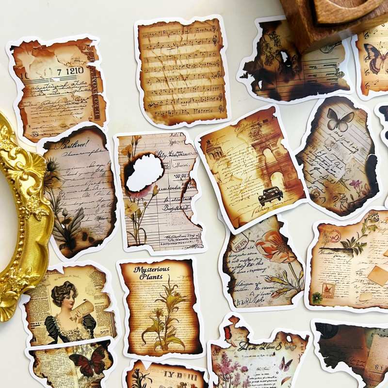 Ash Words Sticker 50PCS