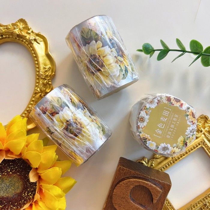 Sunflower Field PET Tape | Yier