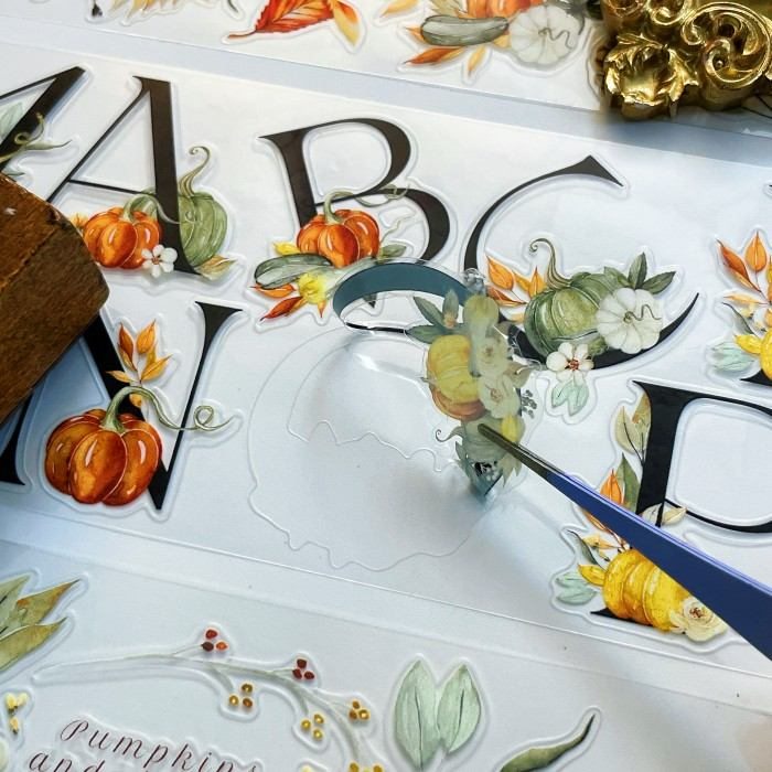 Harvest Script PET Tape | The Washi Tape Shop