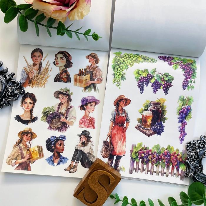 Bubbly Feast Sticker Book 20Sheets