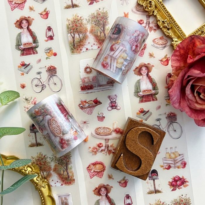 Apple Fairy Tale PET Tape Roll