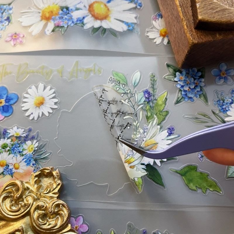 Sapphire Spring PET Tape Roll | Dong Xi