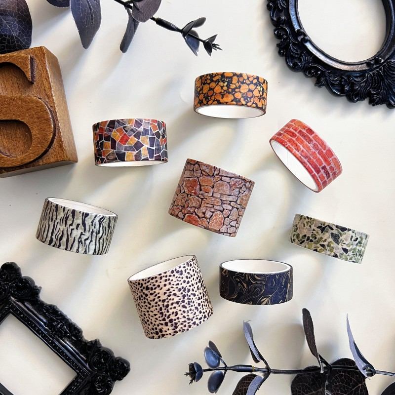 Raw Pattern Washi Tape Set | Dian Dian